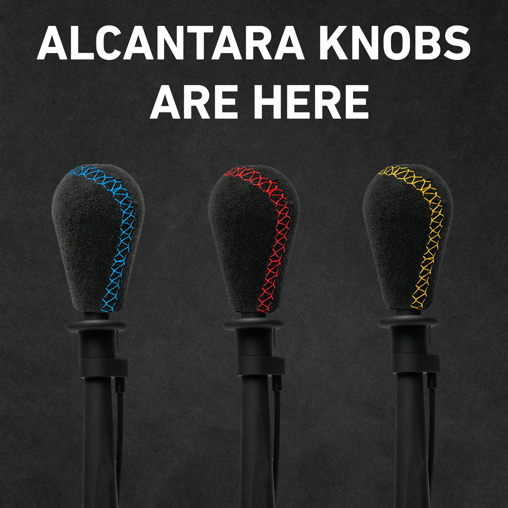 REVIN Special Alcantara Knob - Revin Short Shifters - short shifters